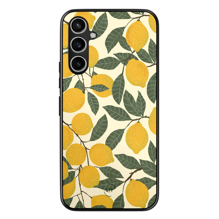 Leuke Telefoonhoesjes Samsung Galaxy A54 backcover hoesje - Citroenen