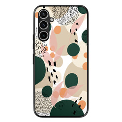 Leuke Telefoonhoesjes Samsung Galaxy A54 backcover hoesje - Abstract painted