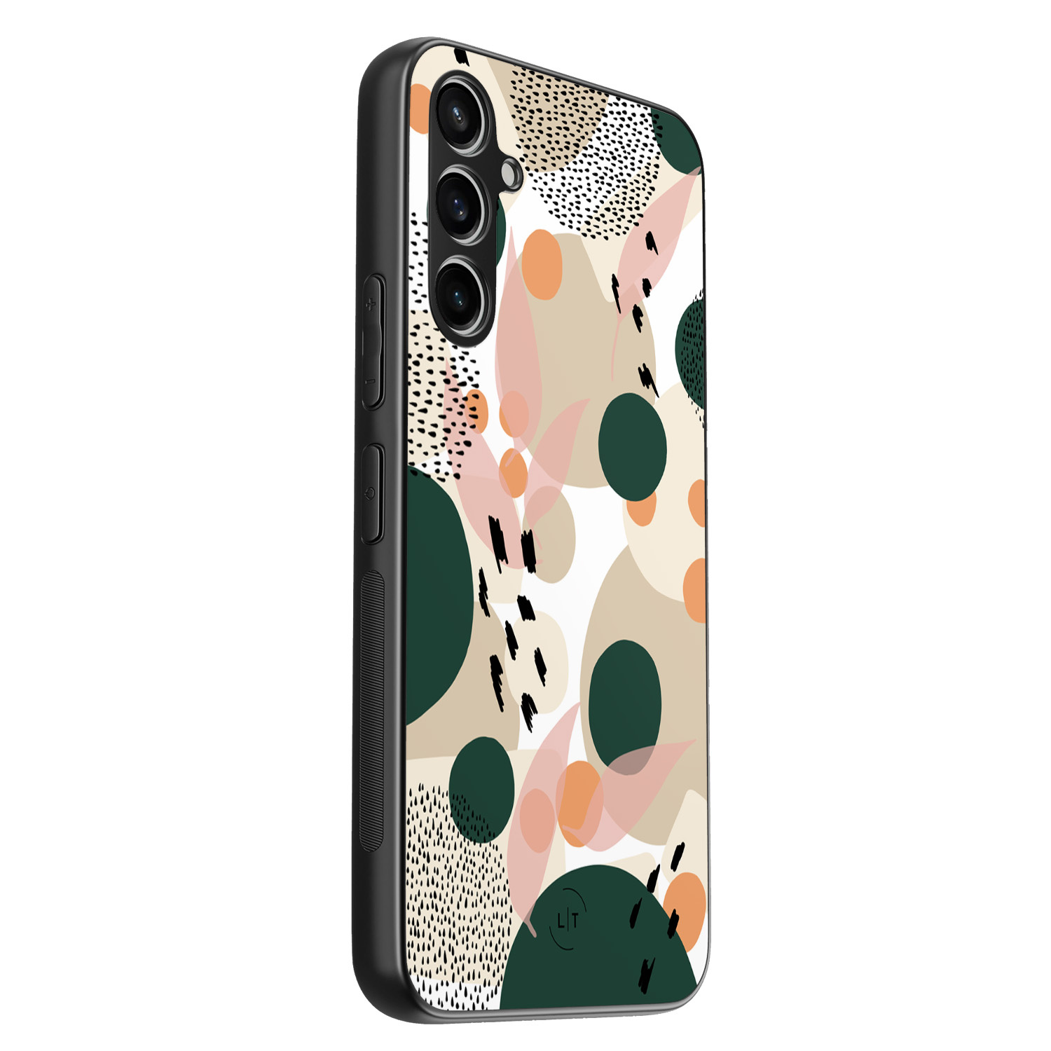 Leuke Telefoonhoesjes Samsung Galaxy A54 backcover hoesje - Abstract painted