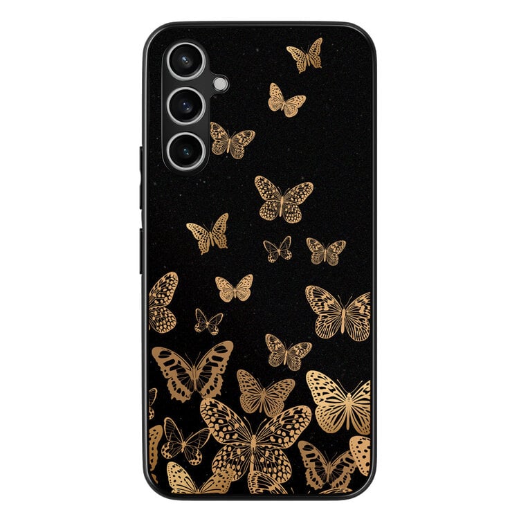 Leuke Telefoonhoesjes Samsung Galaxy A54 backcover hoesje - Vlinders