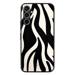 Leuke Telefoonhoesjes Samsung Galaxy A54 backcover hoesje - Zebra