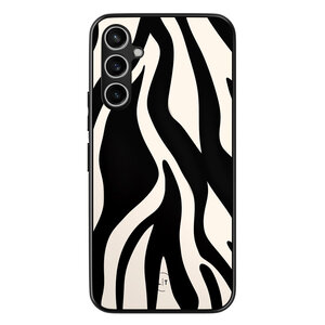 Leuke Telefoonhoesjes Samsung Galaxy A54 backcover hoesje - Zebra