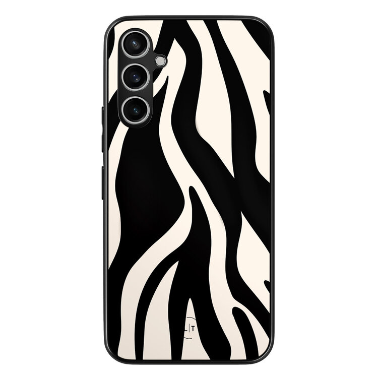 Leuke Telefoonhoesjes Samsung Galaxy A54 backcover hoesje - Zebra