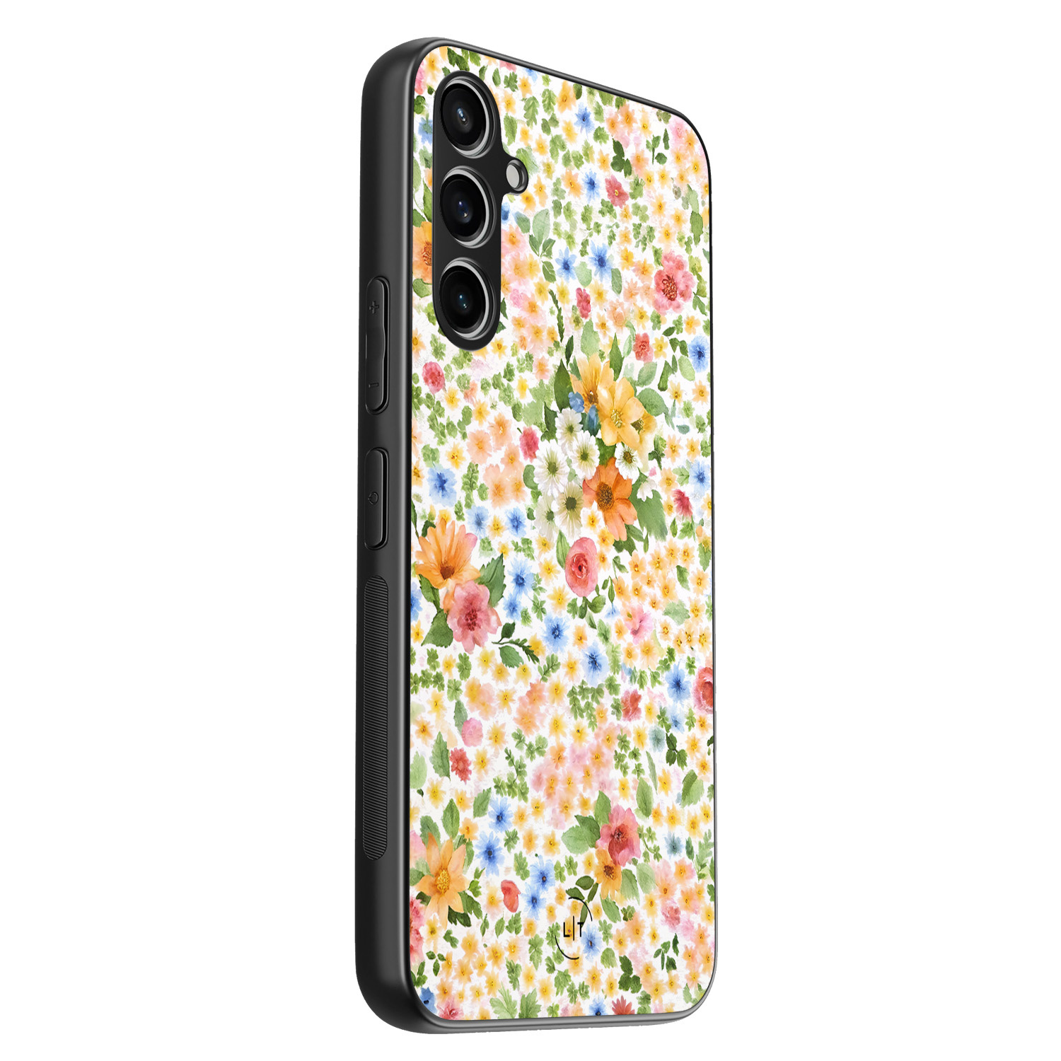 Leuke Telefoonhoesjes Samsung Galaxy A54 backcover hoesje - Lovely flowers