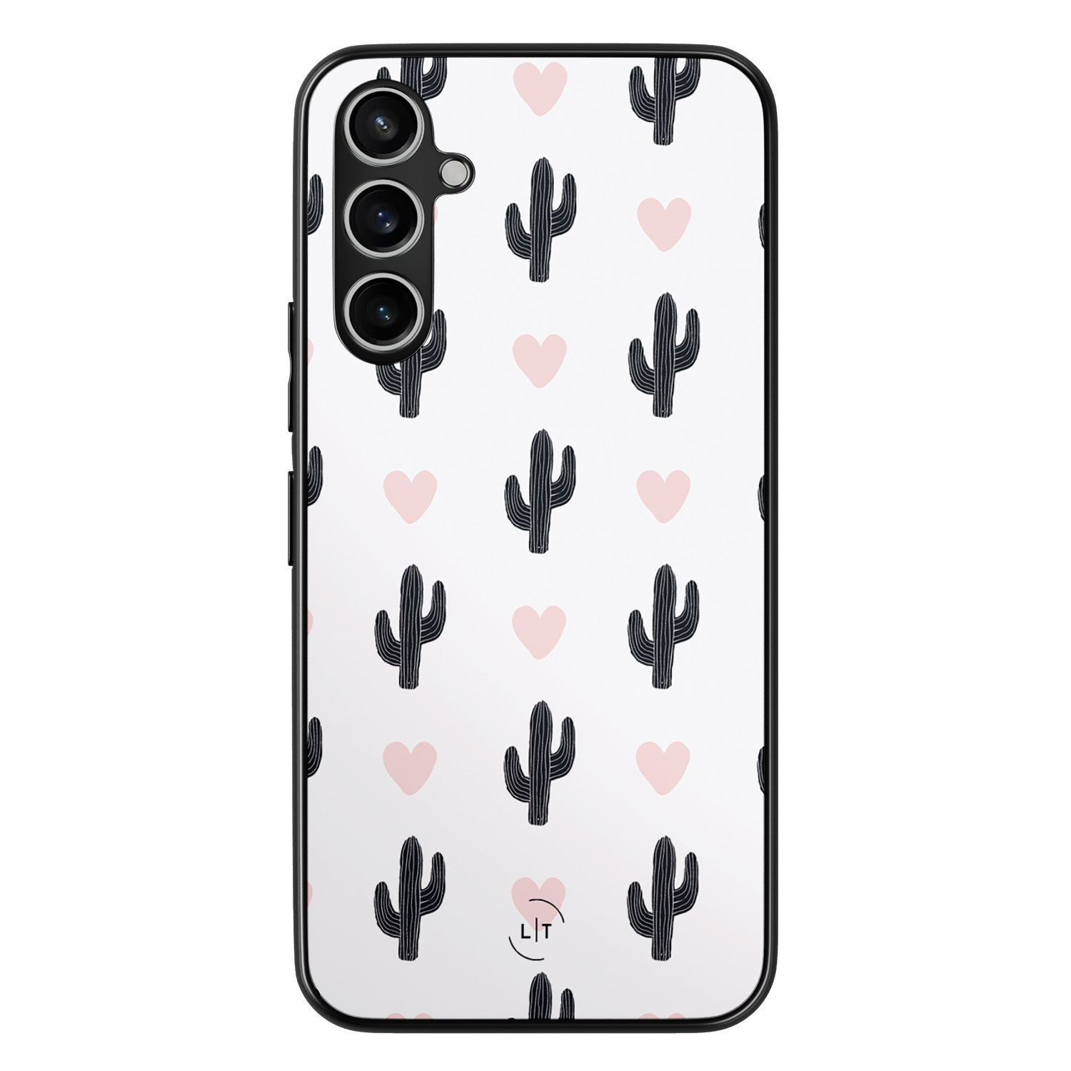 Leuke Telefoonhoesjes Samsung Galaxy A54 backcover hoesje - Cactus love