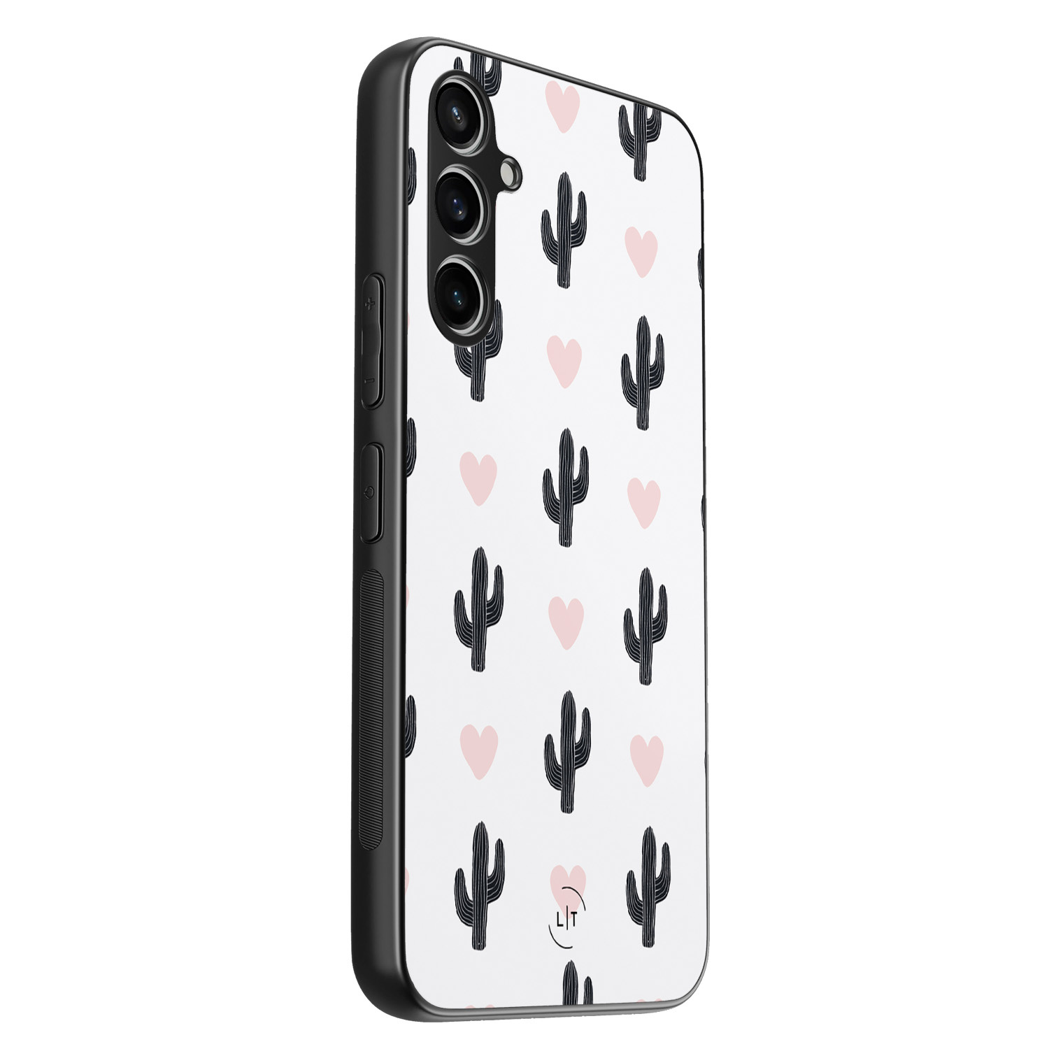 Leuke Telefoonhoesjes Samsung Galaxy A54 backcover hoesje - Cactus love