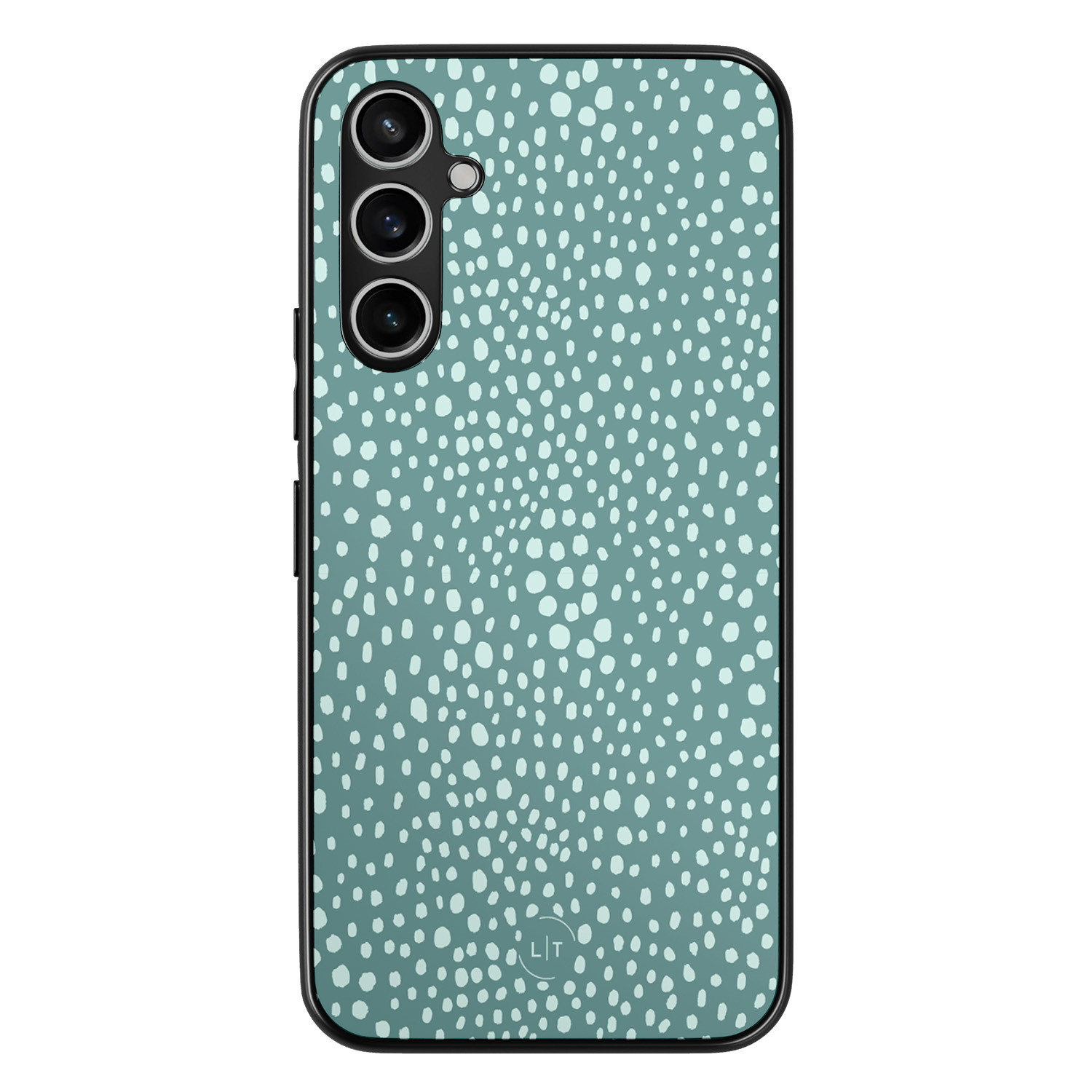 Leuke Telefoonhoesjes Samsung Galaxy A54 backcover hoesje - Blue dots