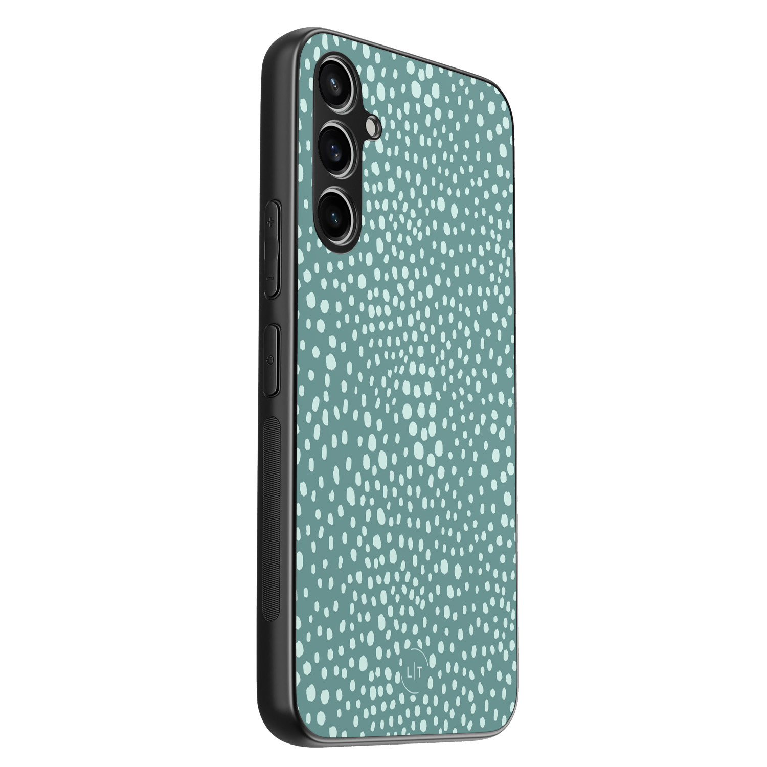 Leuke Telefoonhoesjes Samsung Galaxy A54 backcover hoesje - Blue dots