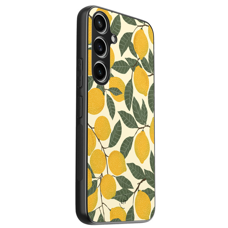 Leuke Telefoonhoesjes Samsung Galaxy A55 backcover hoesje - Citroenen