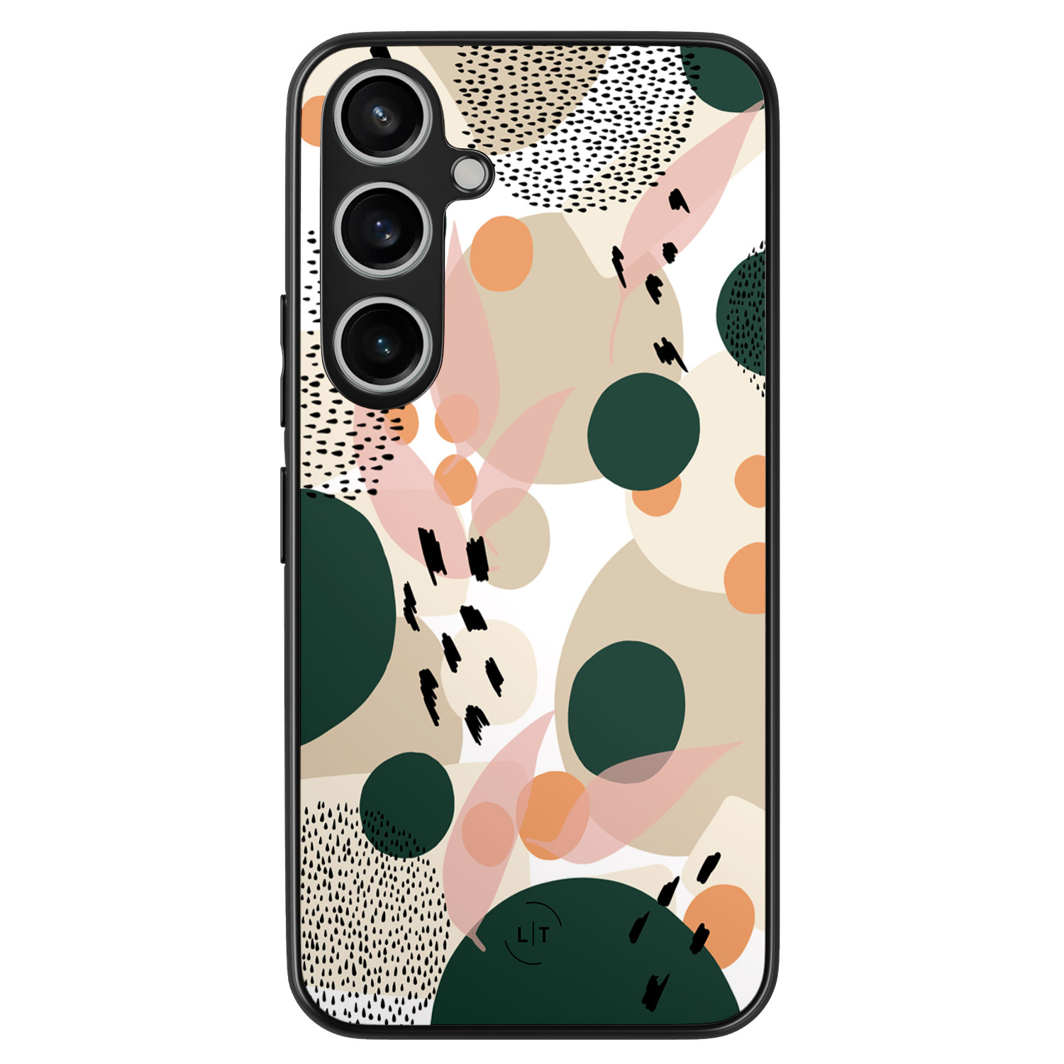 Leuke Telefoonhoesjes Samsung Galaxy A55 backcover hoesje - Abstract painted