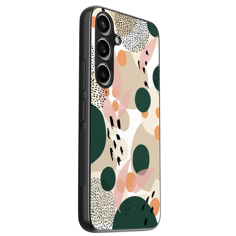Leuke Telefoonhoesjes Samsung Galaxy A55 backcover hoesje - Abstract painted