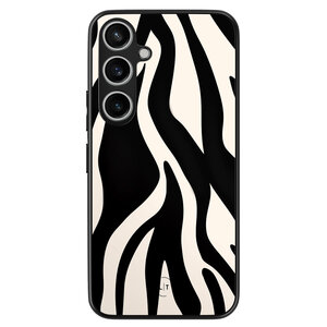 Leuke Telefoonhoesjes Samsung Galaxy A55 backcover hoesje - Zebra