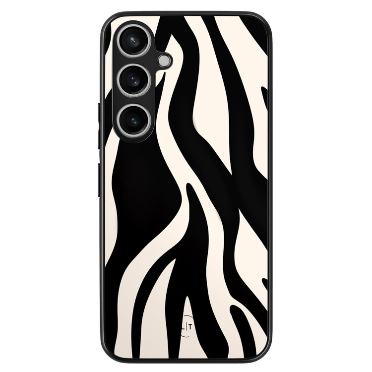 Leuke Telefoonhoesjes Samsung Galaxy A55 backcover hoesje - Zebra