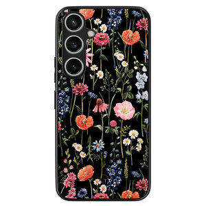 Leuke Telefoonhoesjes Samsung Galaxy A55 backcover hoesje - Dark flowers