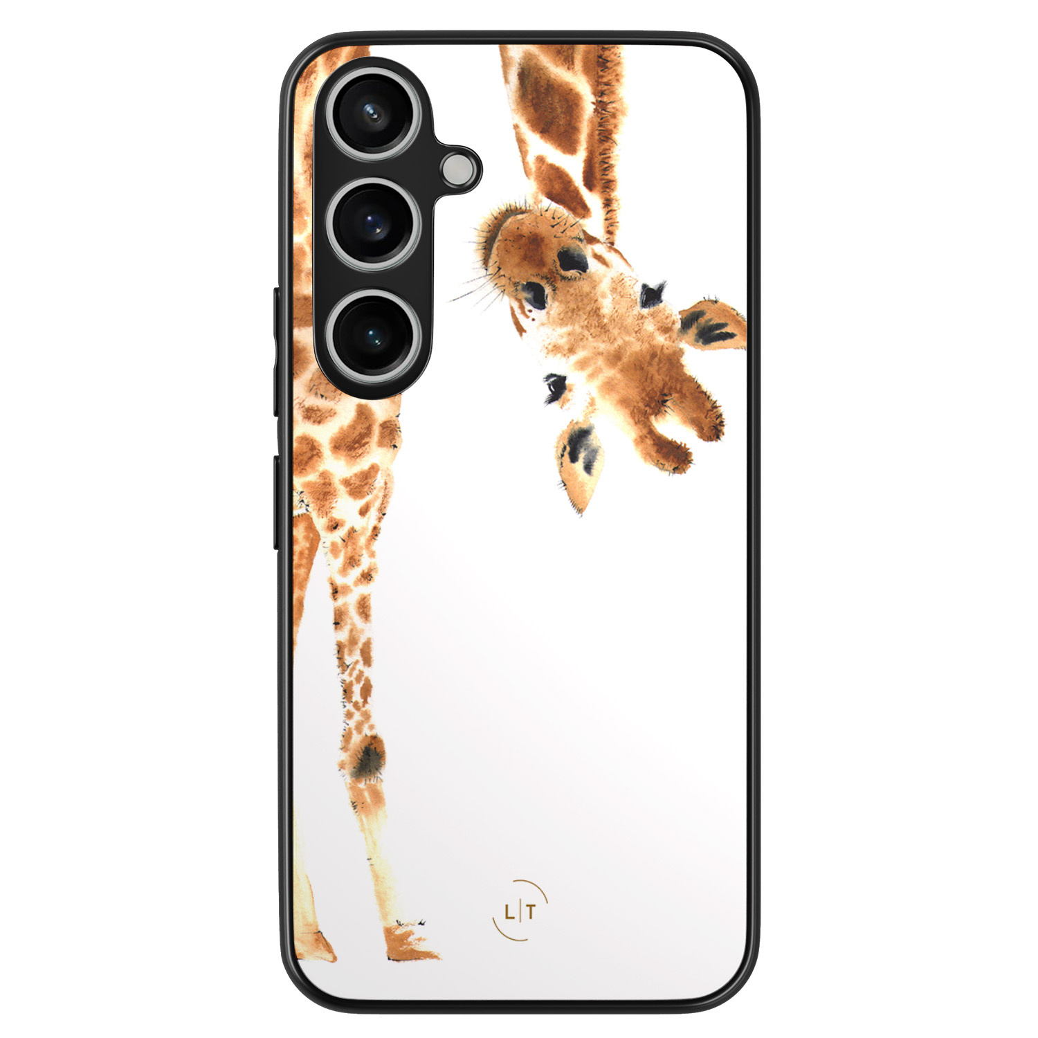 Leuke Telefoonhoesjes Samsung Galaxy A55 backcover hoesje - Giraffe