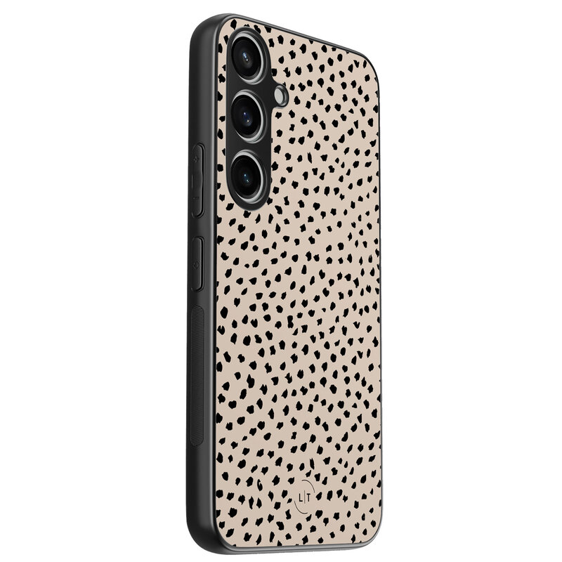 Leuke Telefoonhoesjes Samsung Galaxy A55 backcover hoesje - Almond dots