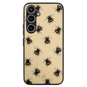 Leuke Telefoonhoesjes Samsung Galaxy A55 backcover hoesje - Bee happy