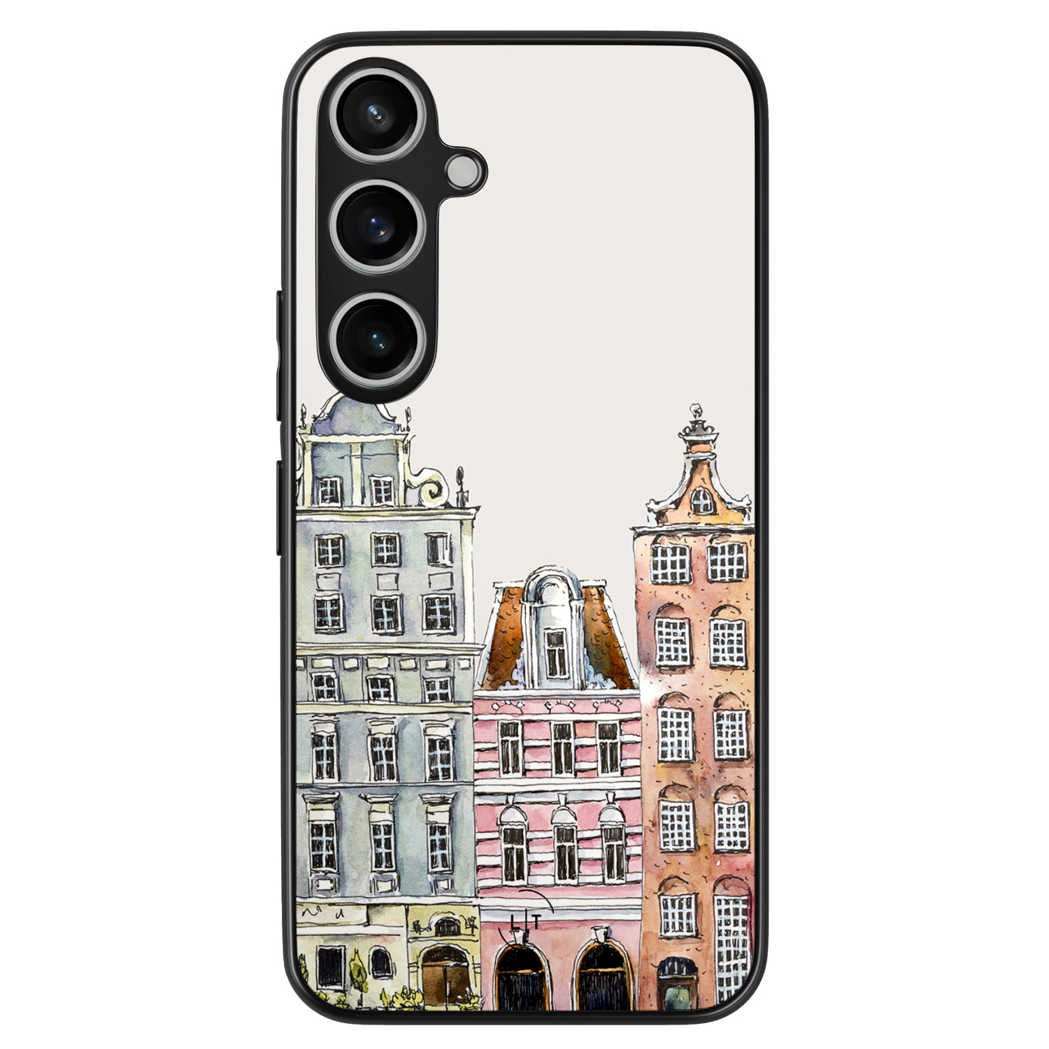 Leuke Telefoonhoesjes Samsung Galaxy A55 backcover hoesje - Grachtenpandjes