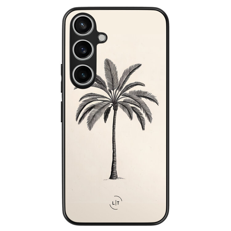 Leuke Telefoonhoesjes Samsung Galaxy A55 backcover hoesje - Palmboom