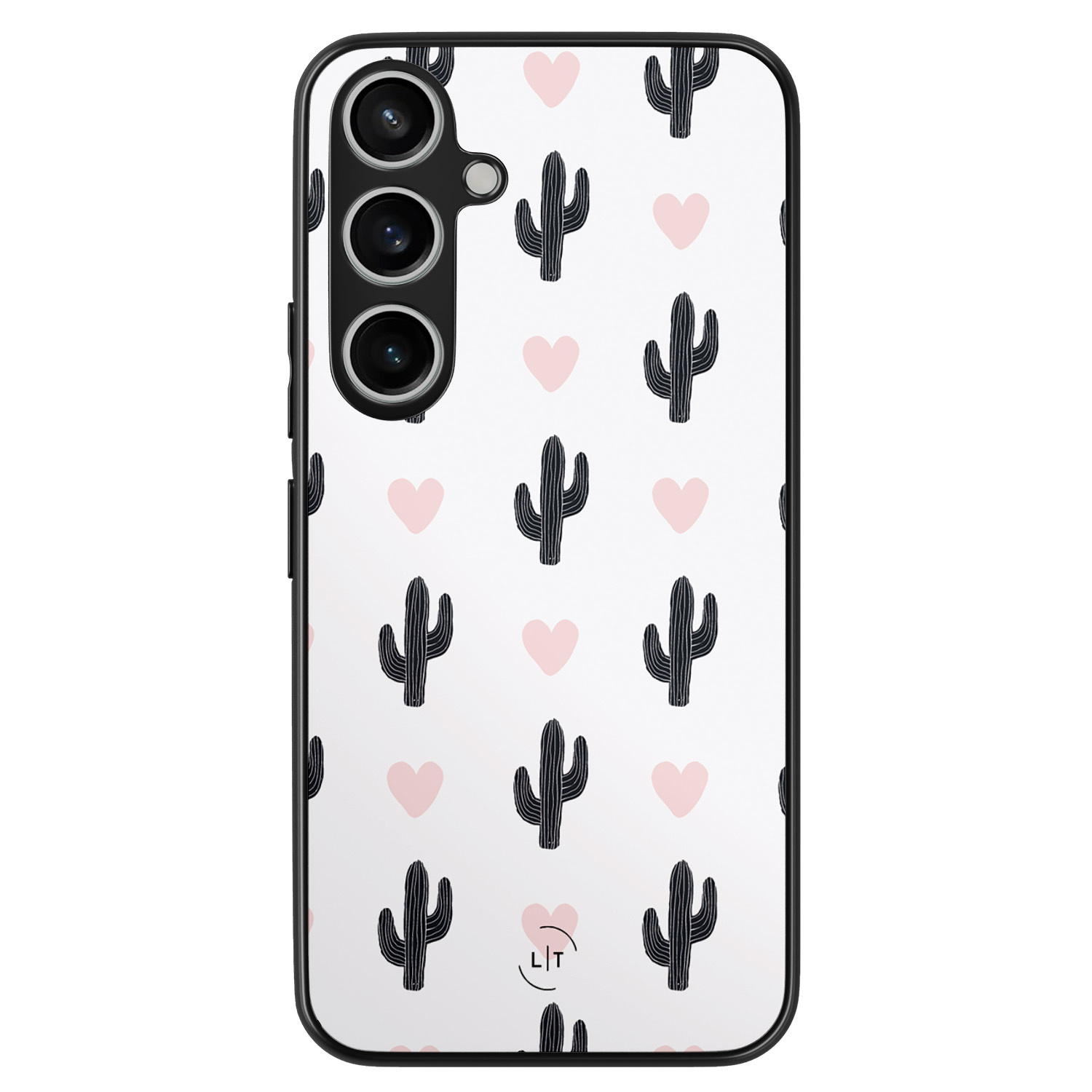 Leuke Telefoonhoesjes Samsung Galaxy A55 backcover hoesje - Cactus love