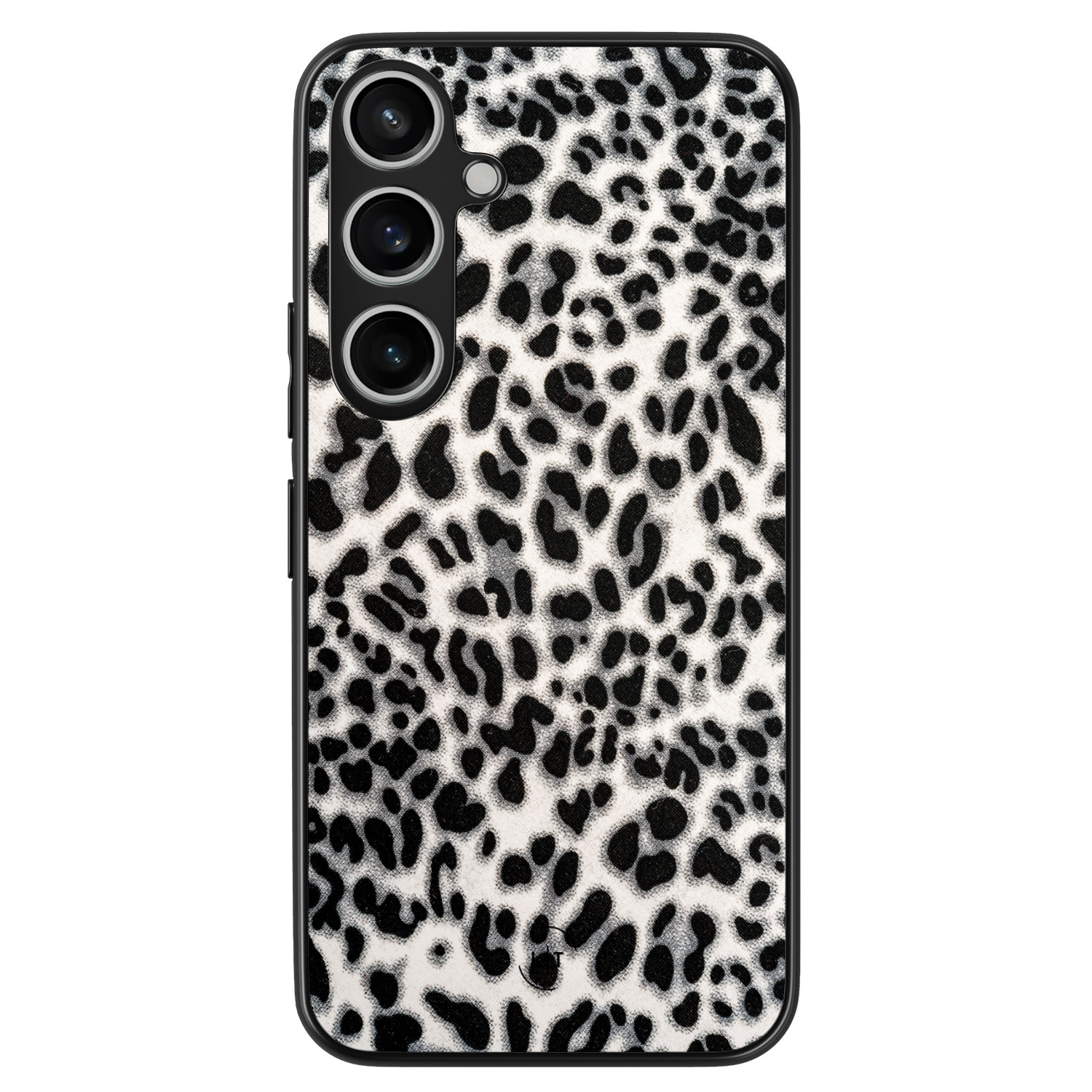 Leuke Telefoonhoesjes Samsung Galaxy A55 backcover hoesje - Luipaard grijs
