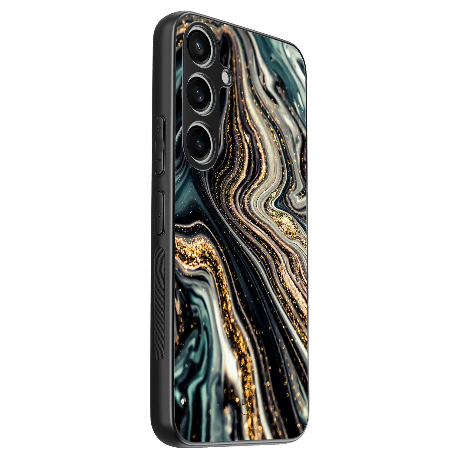 Leuke Telefoonhoesjes Samsung Galaxy A55 backcover hoesje - Marmer swirl