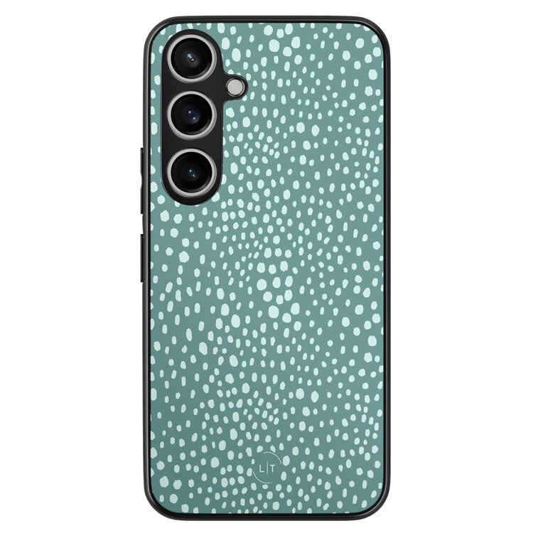 Leuke Telefoonhoesjes Samsung Galaxy A55 backcover hoesje - Blue dots