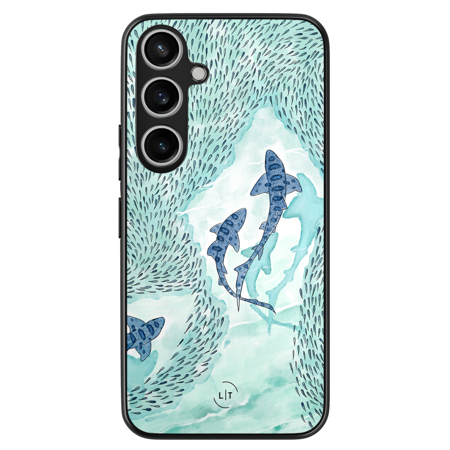 Leuke Telefoonhoesjes Samsung Galaxy A55 backcover hoesje - Baby shark