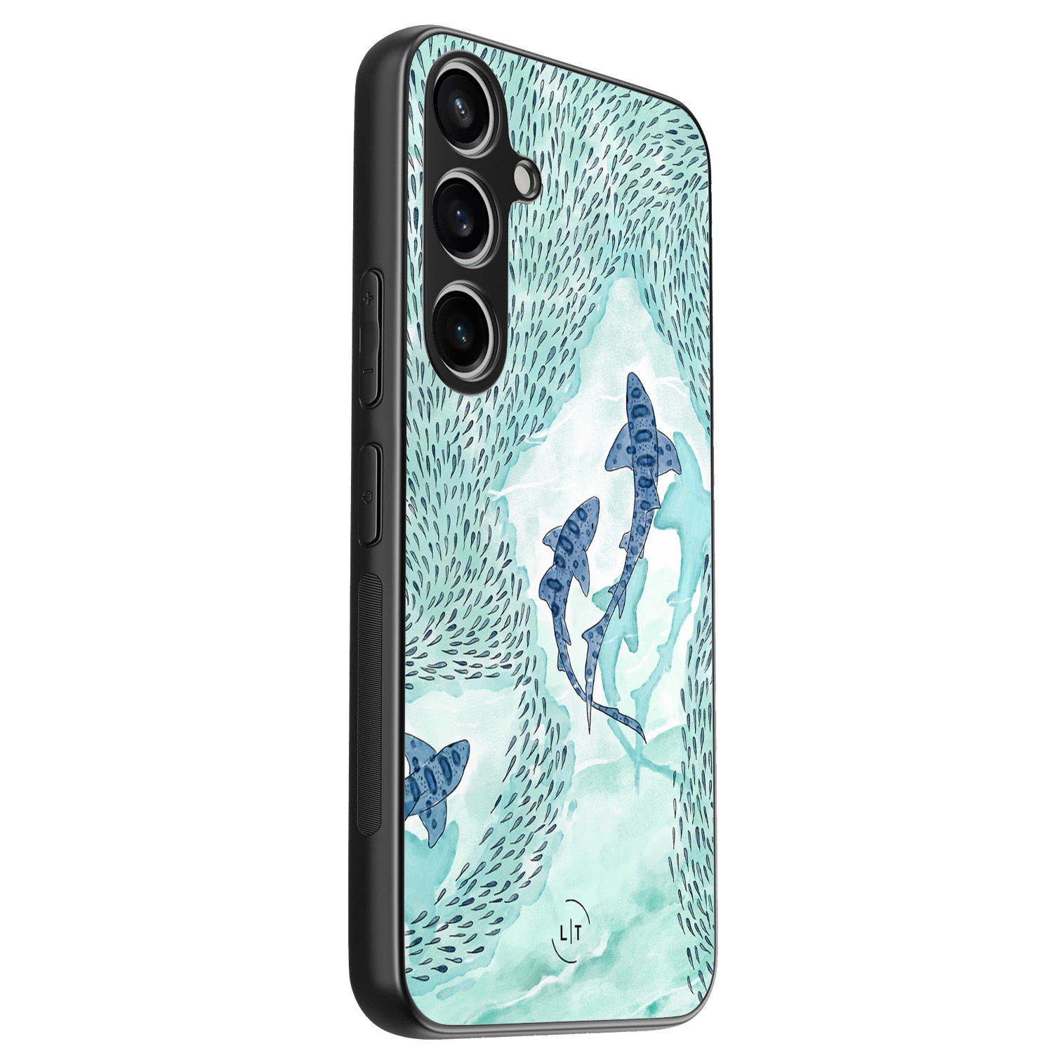 Leuke Telefoonhoesjes Samsung Galaxy A55 backcover hoesje - Baby shark