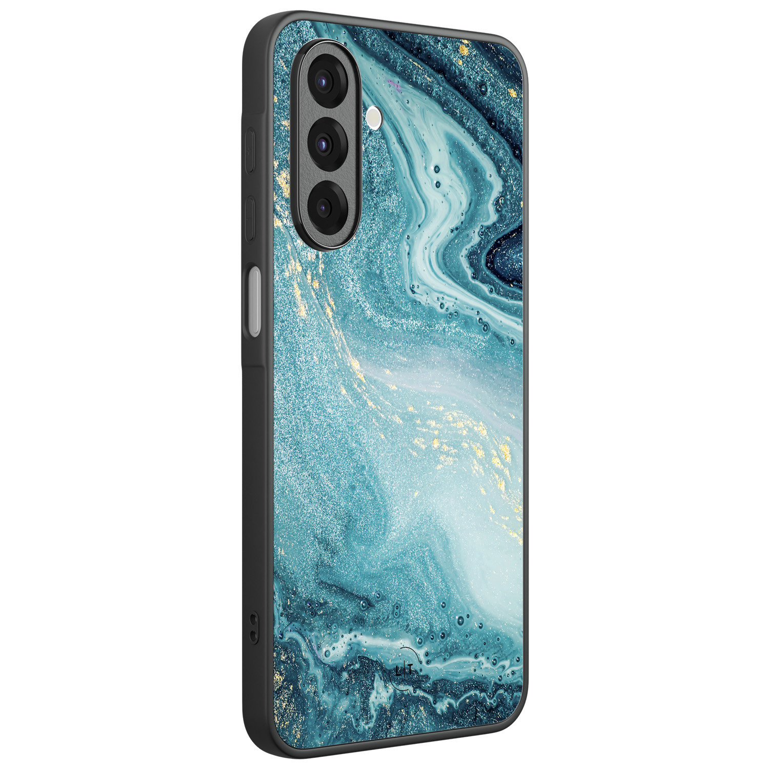 Leuke Telefoonhoesjes Samsung Galaxy A26 backcover hoesje - Marmer blauw