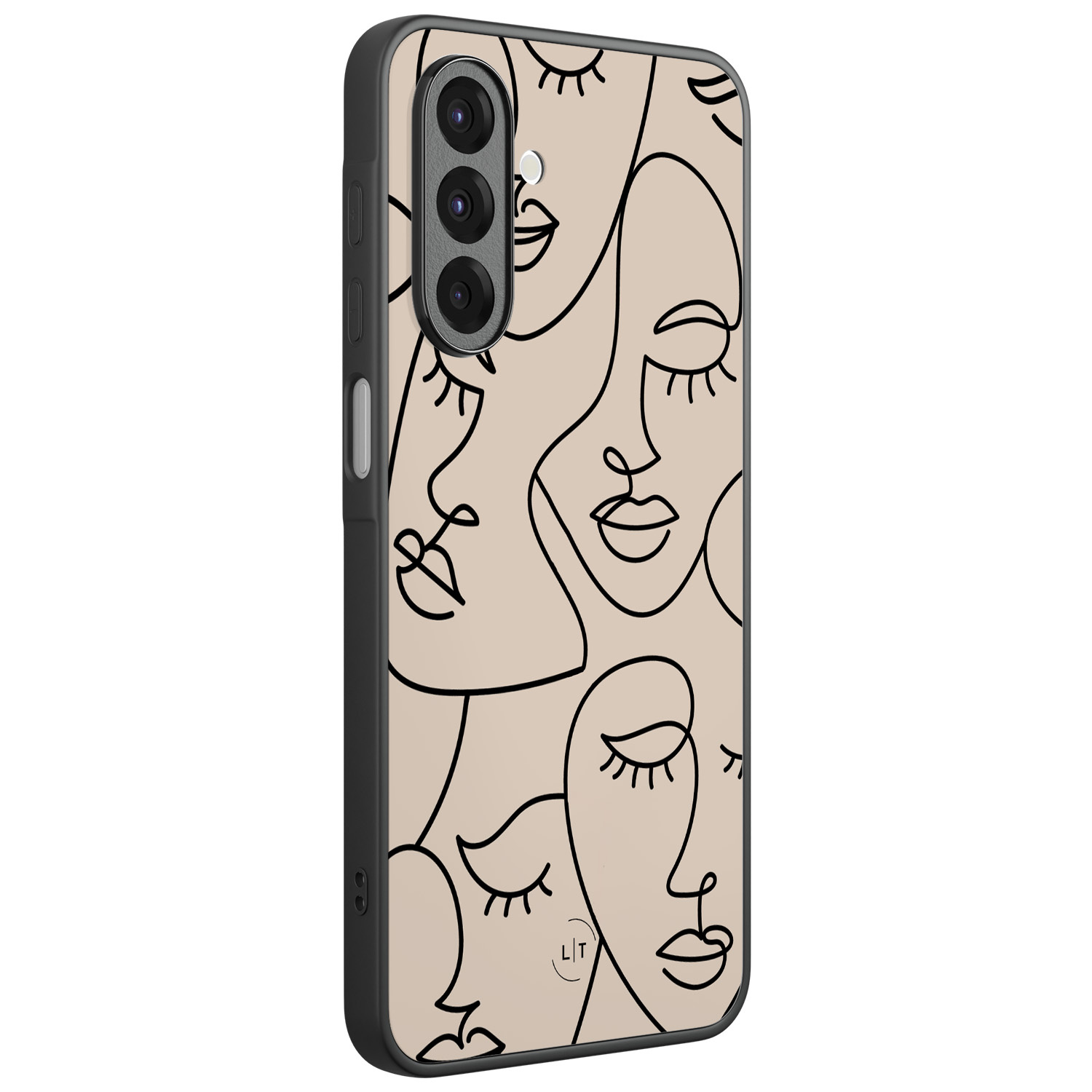 Leuke Telefoonhoesjes Samsung Galaxy A26 backcover hoesje - Abstract faces