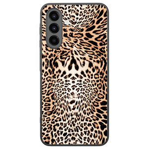 Leuke Telefoonhoesjes Samsung Galaxy A26 backcover hoesje - Luipaardprint