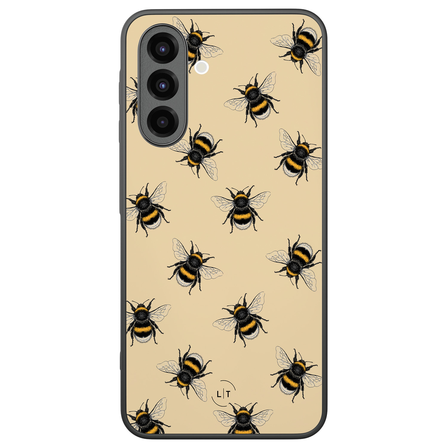 Leuke Telefoonhoesjes Samsung Galaxy A26 backcover hoesje - Bee happy