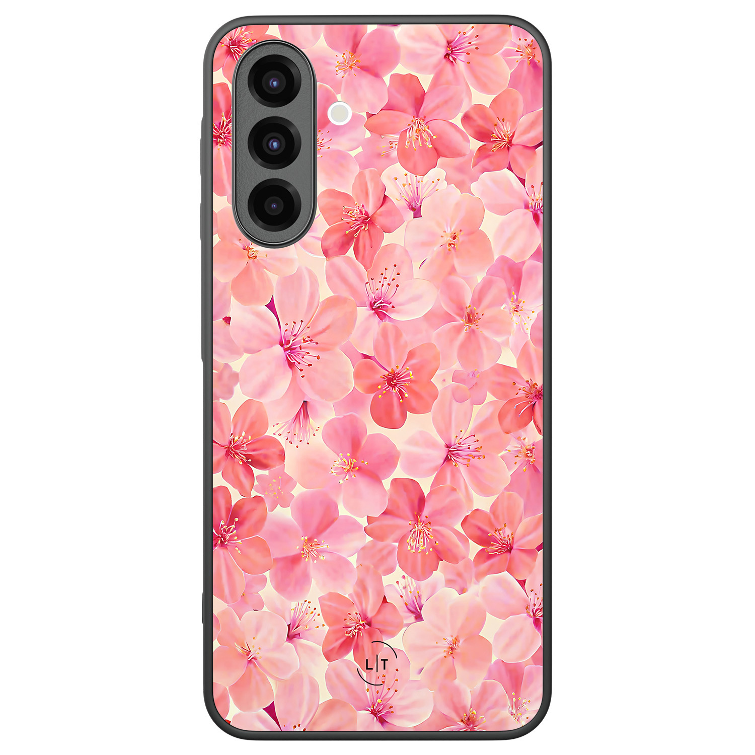 Leuke Telefoonhoesjes Samsung Galaxy A26 backcover hoesje - Pink flowers