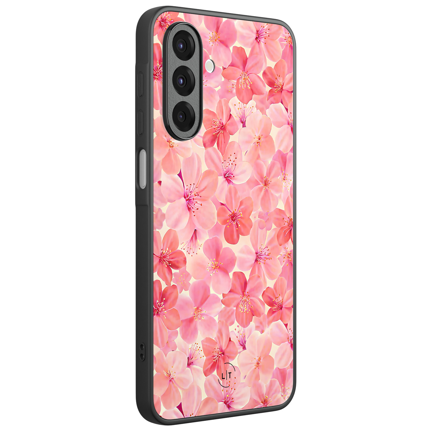 Leuke Telefoonhoesjes Samsung Galaxy A26 backcover hoesje - Pink flowers