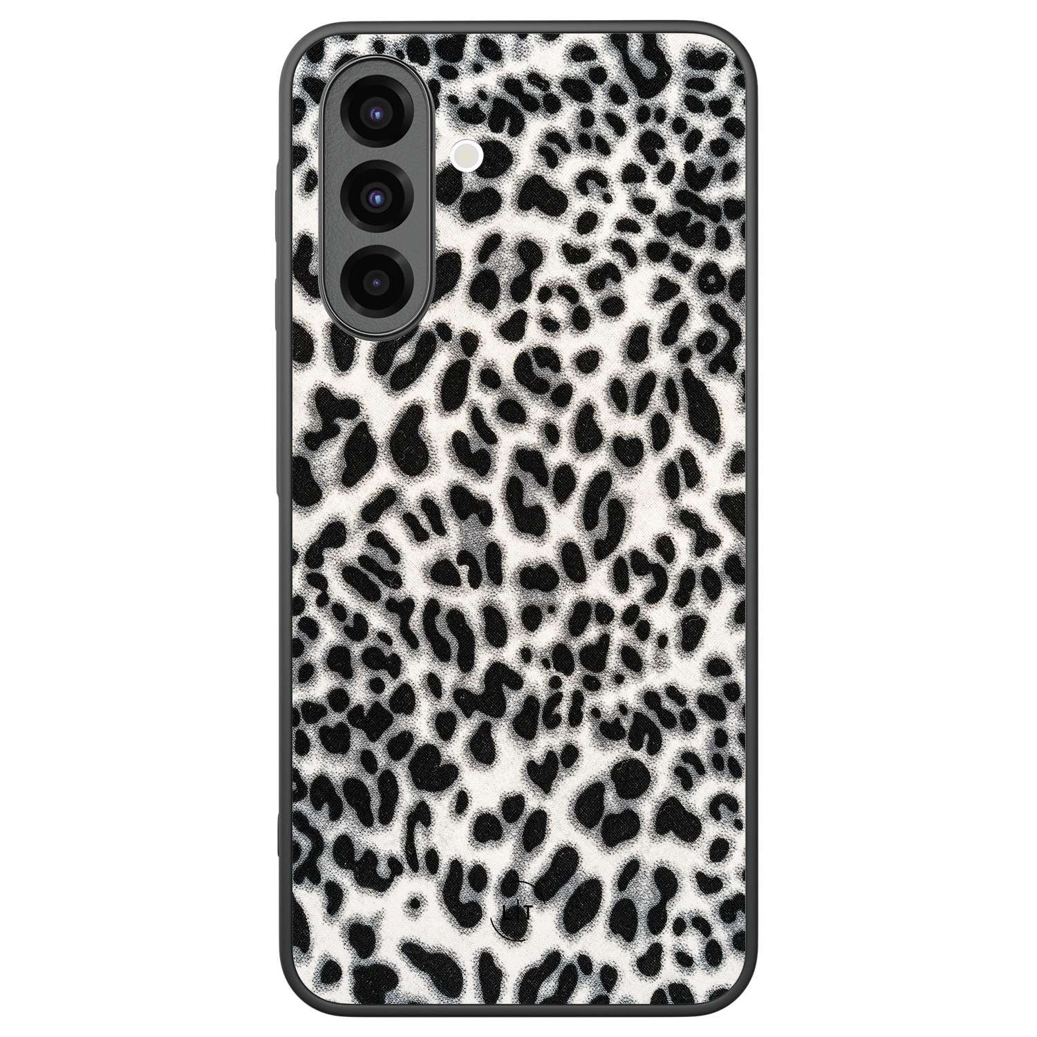 Leuke Telefoonhoesjes Samsung Galaxy A26 backcover hoesje - Luipaard grijs