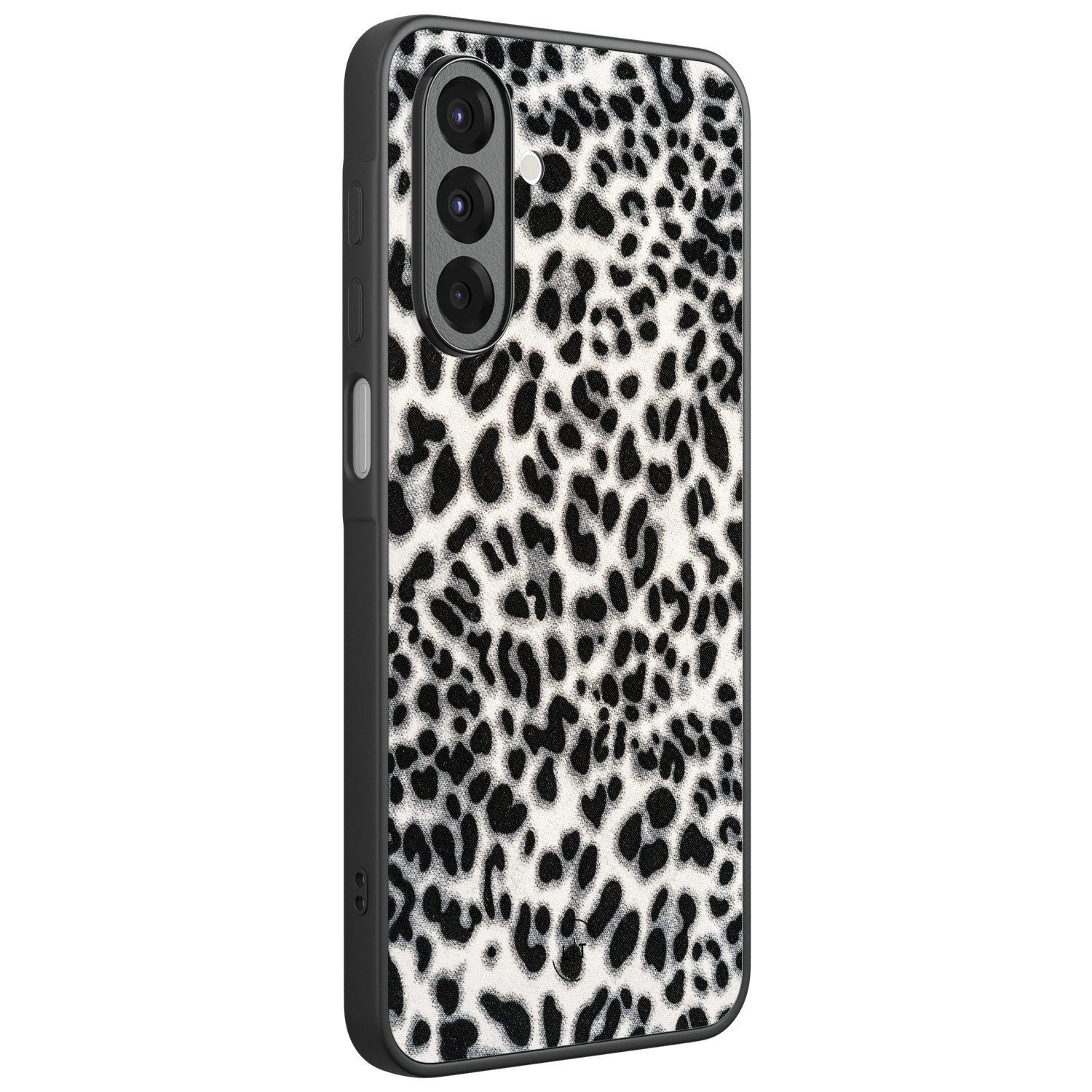 Leuke Telefoonhoesjes Samsung Galaxy A26 backcover hoesje - Luipaard grijs