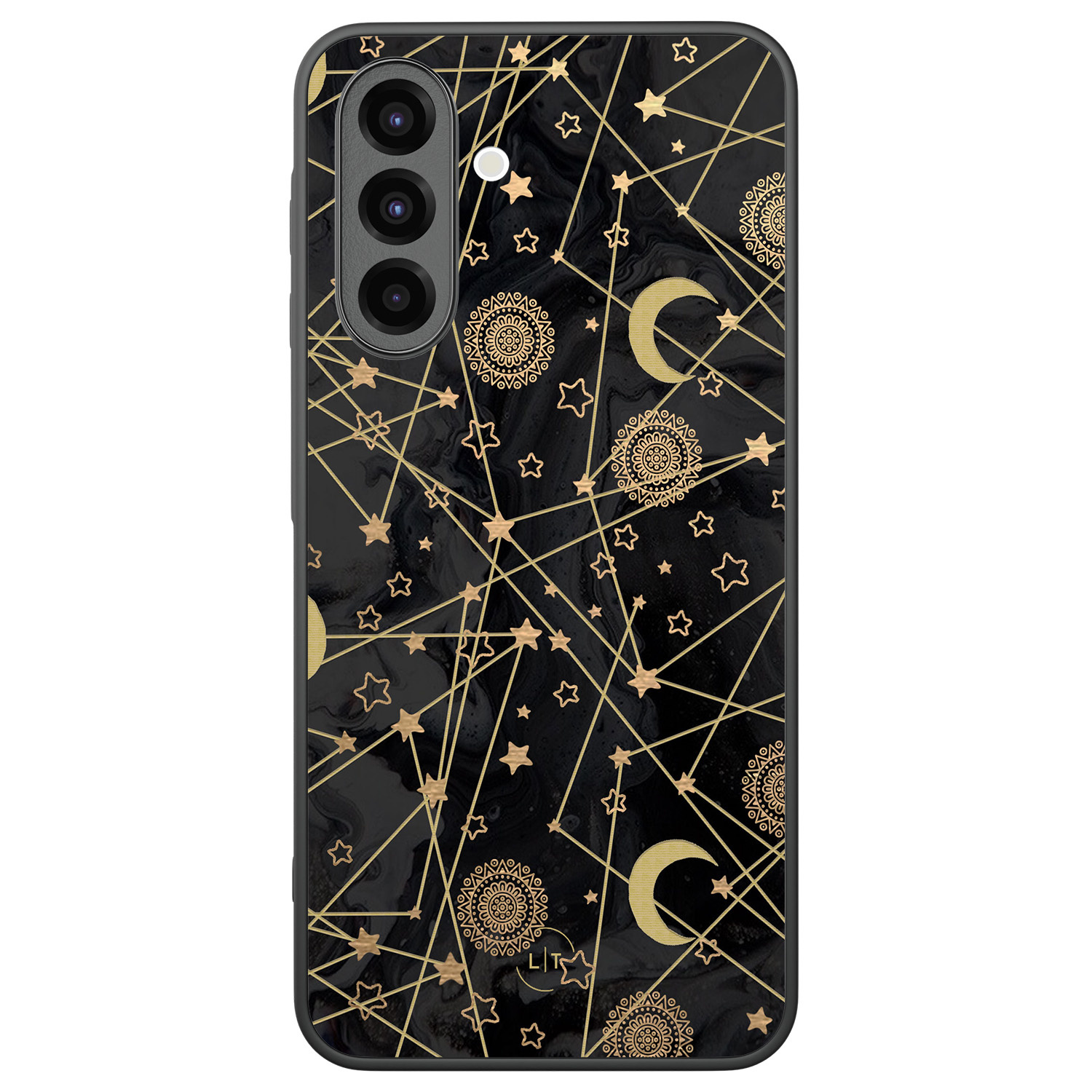 Leuke Telefoonhoesjes Samsung Galaxy A26 backcover hoesje - Sun, moon, stars