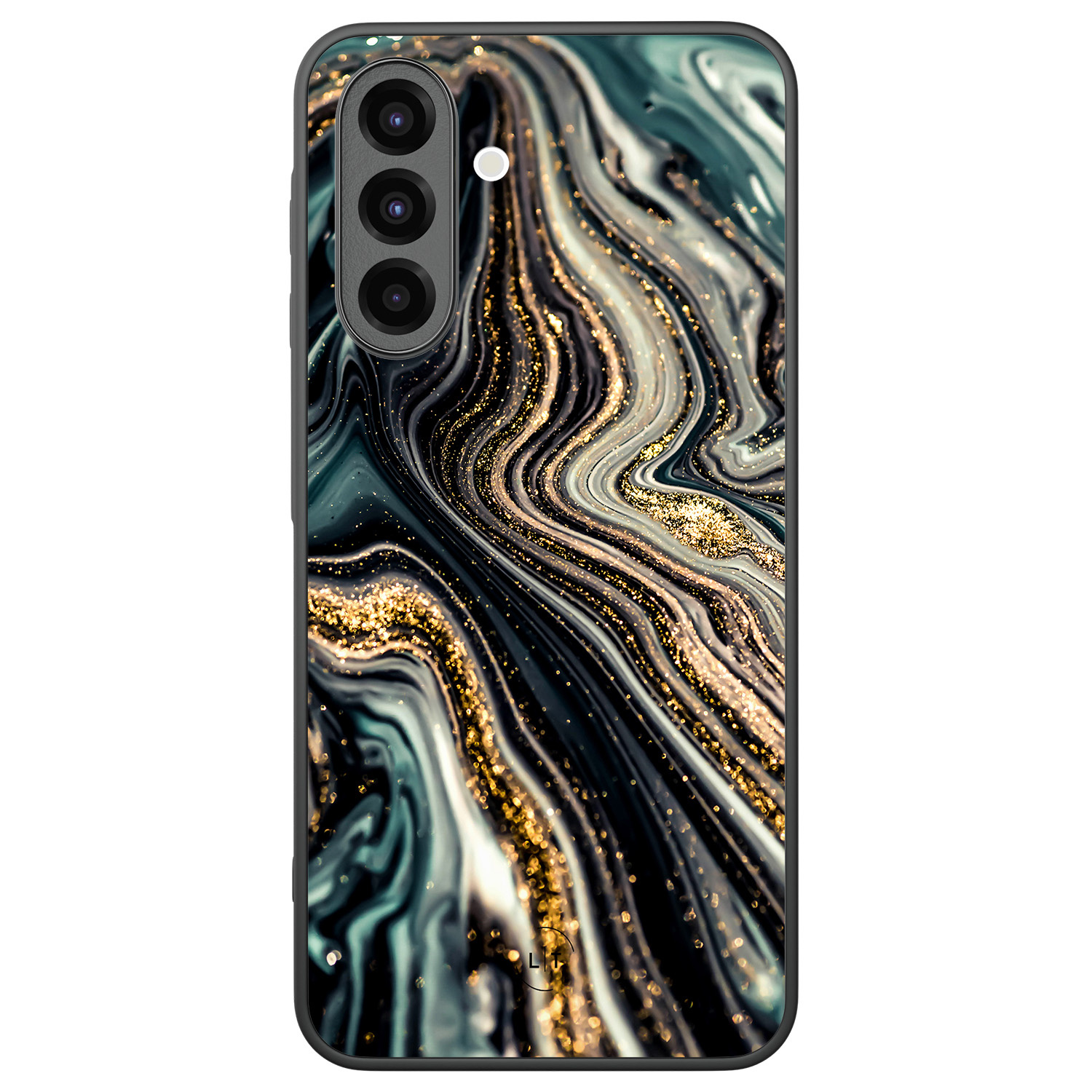 Leuke Telefoonhoesjes Samsung Galaxy A26 backcover hoesje - Marmer swirl