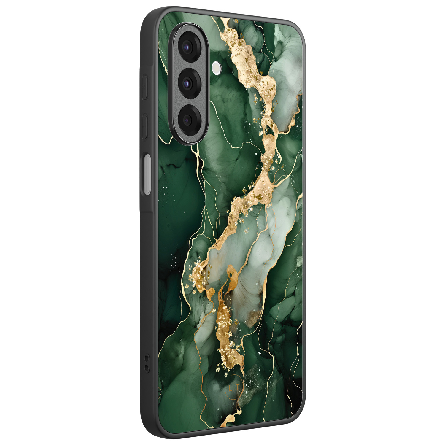 Leuke Telefoonhoesjes Samsung Galaxy A26 backcover hoesje - Marmer groen goud