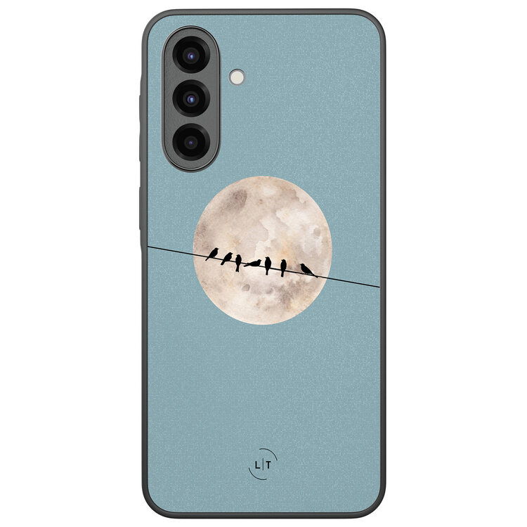 Leuke Telefoonhoesjes Samsung Galaxy A36 backcover hoesje - Moon birds