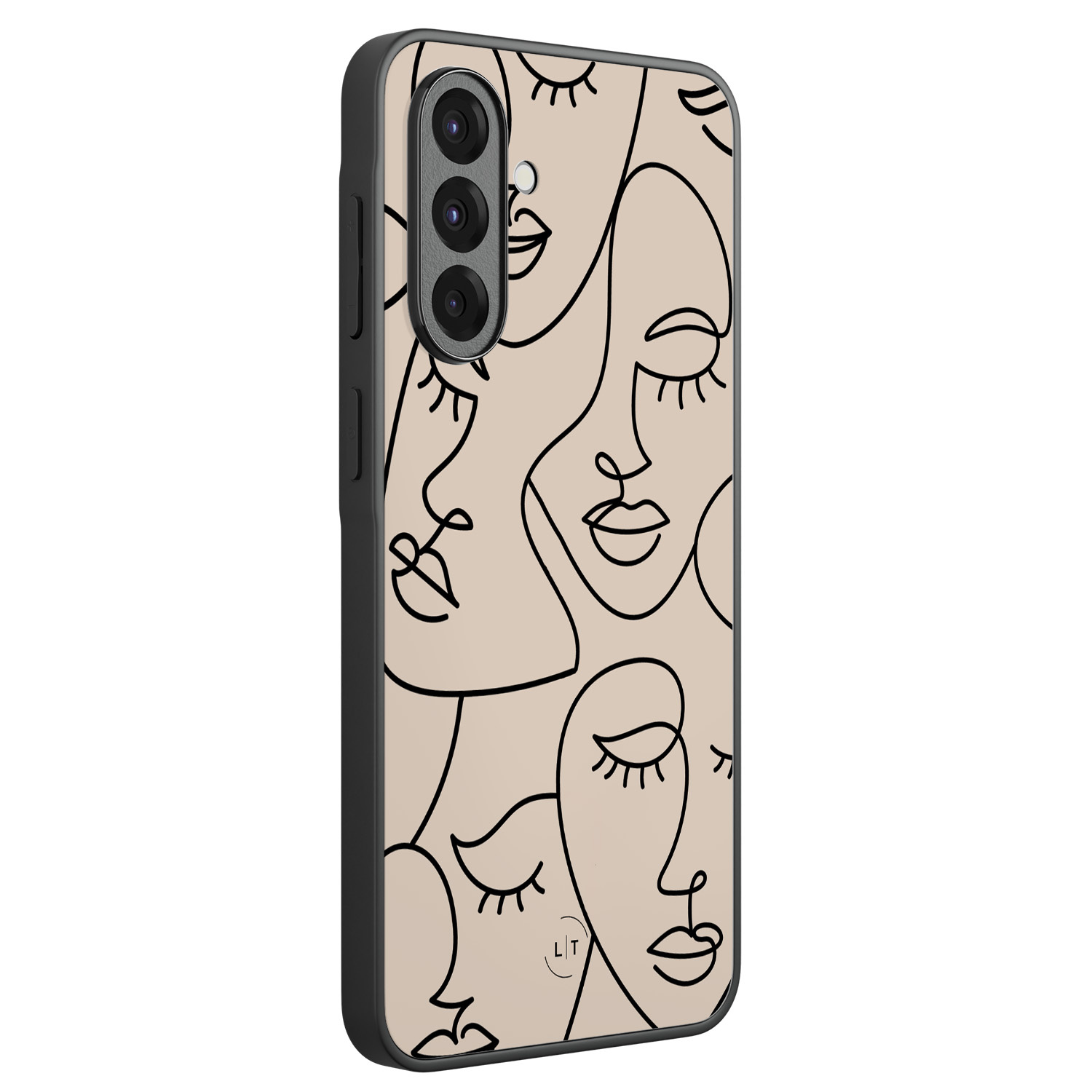 Leuke Telefoonhoesjes Samsung Galaxy A36 backcover hoesje - Abstract faces