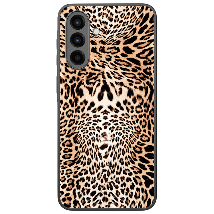 Leuke Telefoonhoesjes Samsung Galaxy A36 backcover hoesje - Luipaardprint