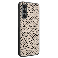 Leuke Telefoonhoesjes Samsung Galaxy A36 backcover hoesje - Almond dots