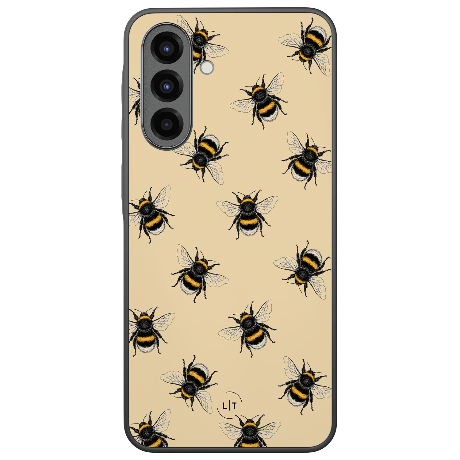 Leuke Telefoonhoesjes Samsung Galaxy A36 backcover hoesje - Bee happy