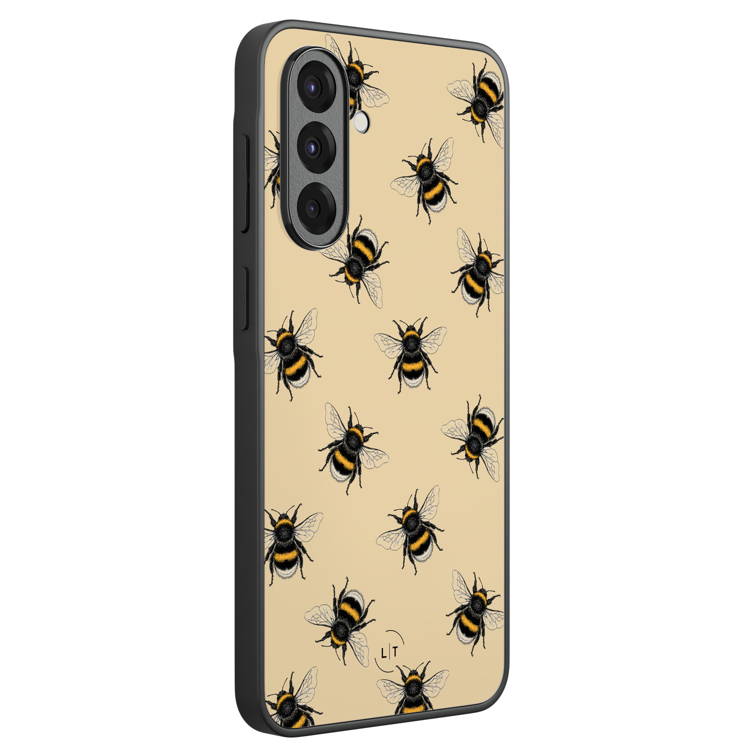 Leuke Telefoonhoesjes Samsung Galaxy A36 backcover hoesje - Bee happy