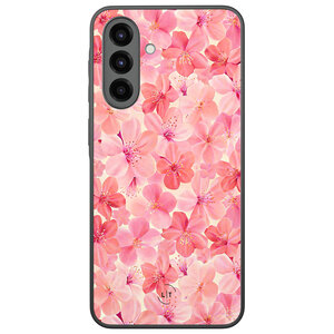 Leuke Telefoonhoesjes Samsung Galaxy A36 backcover hoesje - Pink flowers