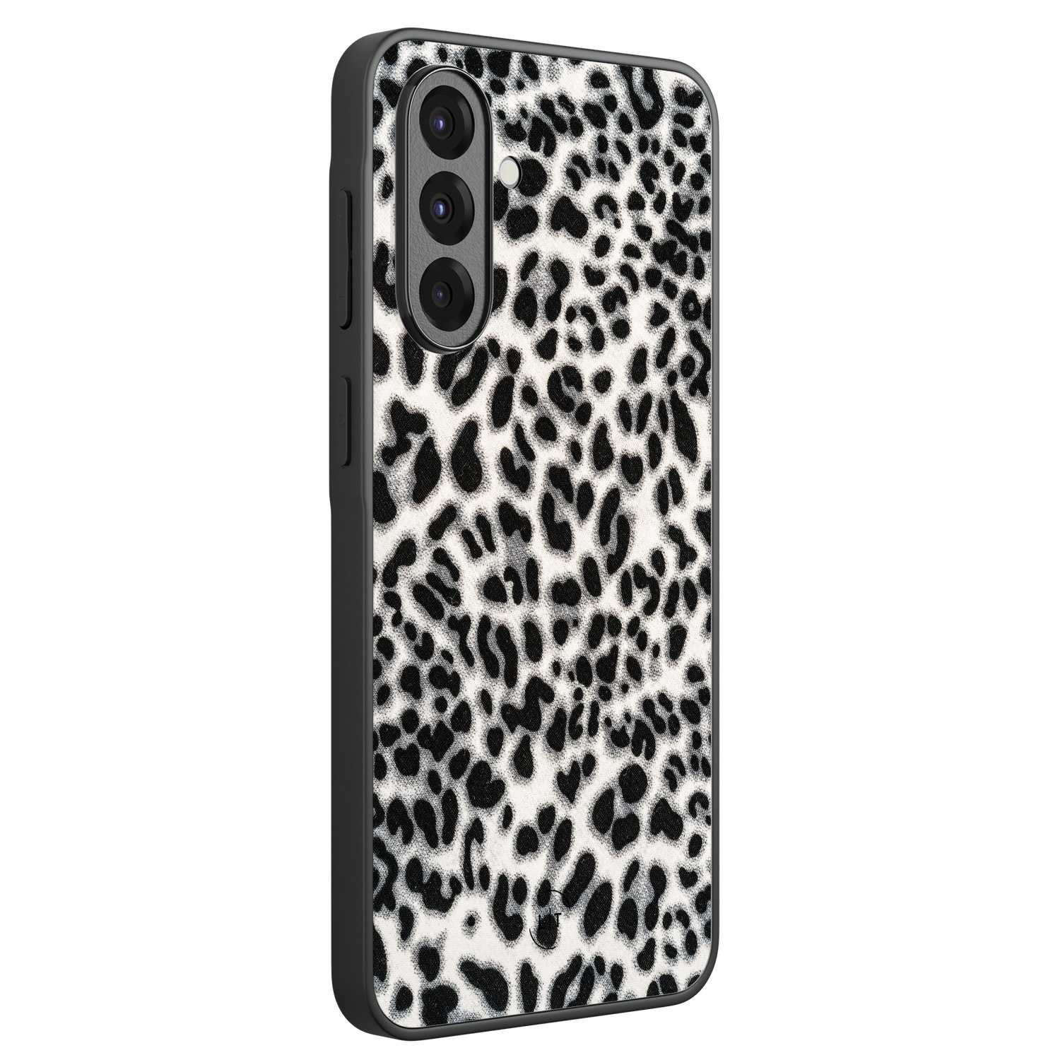Leuke Telefoonhoesjes Samsung Galaxy A36 backcover hoesje - Luipaard grijs