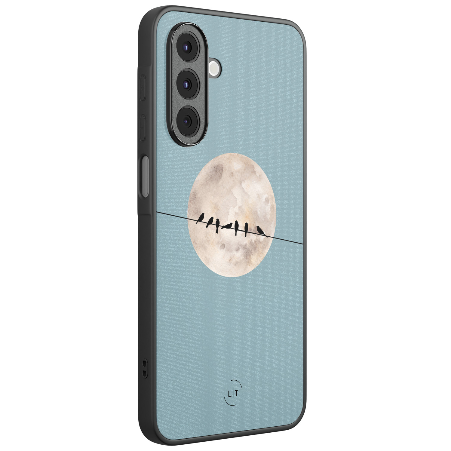 Leuke Telefoonhoesjes Samsung Galaxy A16 backcover hoesje - Moon birds