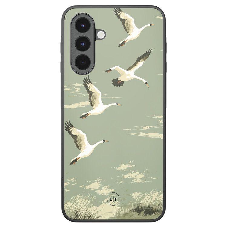 Leuke Telefoonhoesjes Samsung Galaxy A16 backcover hoesje - Vogels